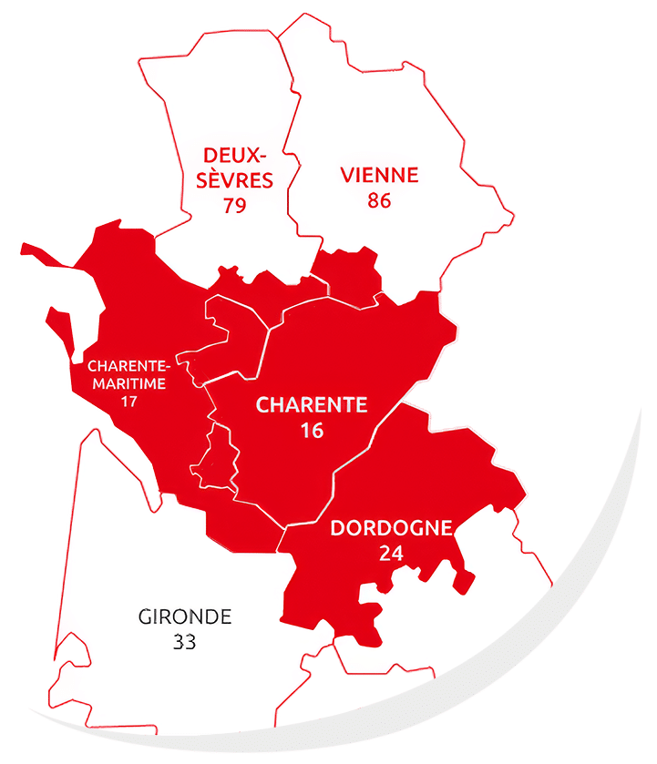 Picoty : Zone de chalandise Picoty Atlantique